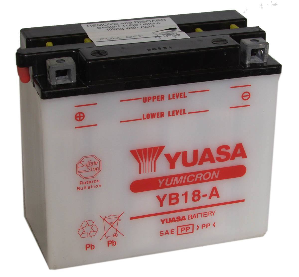 Tresor Batteria Moto 12V 18Ah YB18L-A