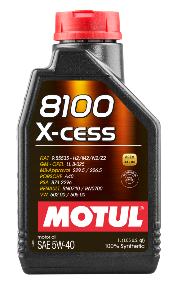 Aceite MOTUL 8100 X-Cess 5W40 1L - Precio: 9,08 € - Megataller