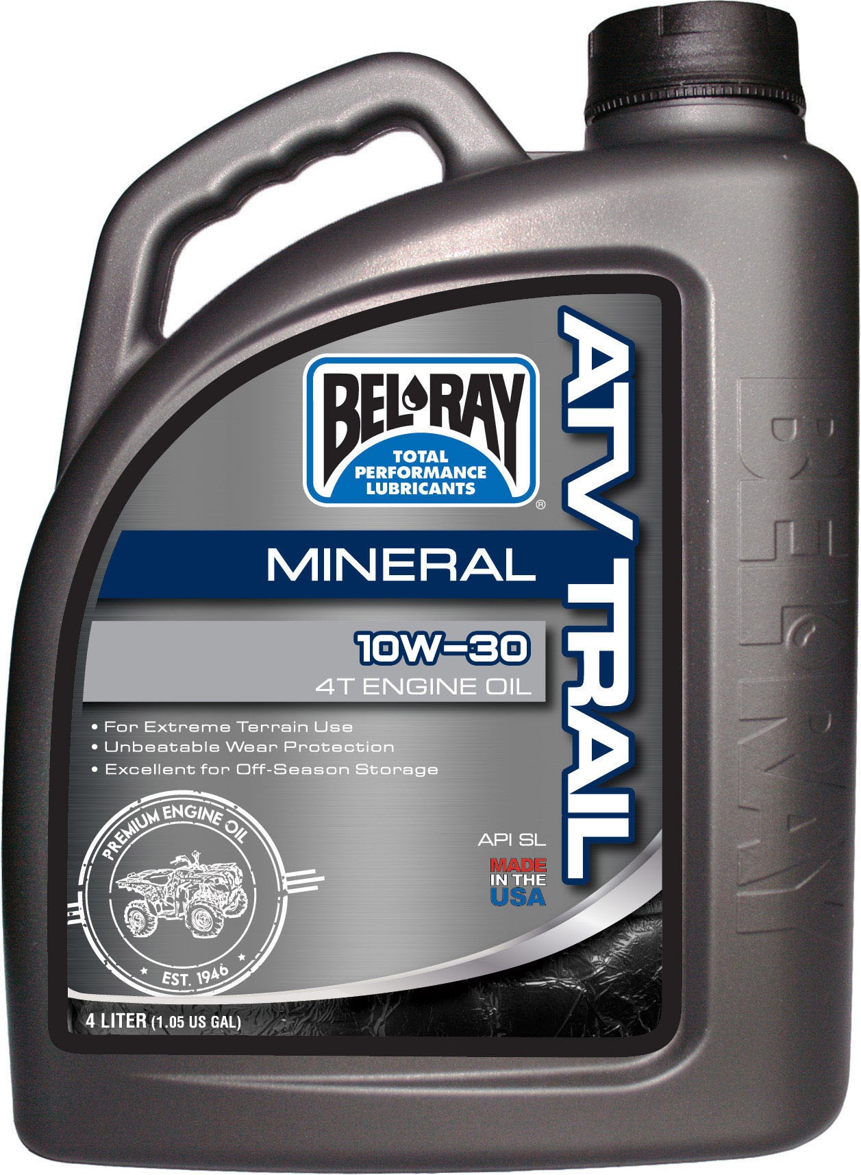 Aceite Bel-Ray 4T ATV Trail Mineral 10W30 4L