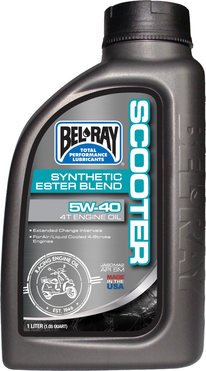 Aceite Bel-Ray 4T Scooter Synthetic Ester Blend 5W40 1L