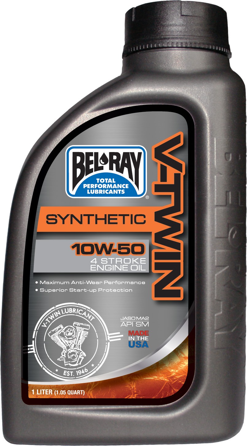 Aceite Bel-Ray 4T V Twin V-Twin Synthetic 10W50 1L