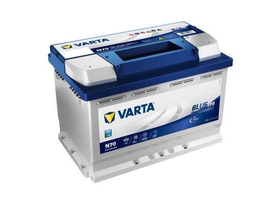 Batería VARTA Blue Dynamic EFB 12V 70AH 760A - N70