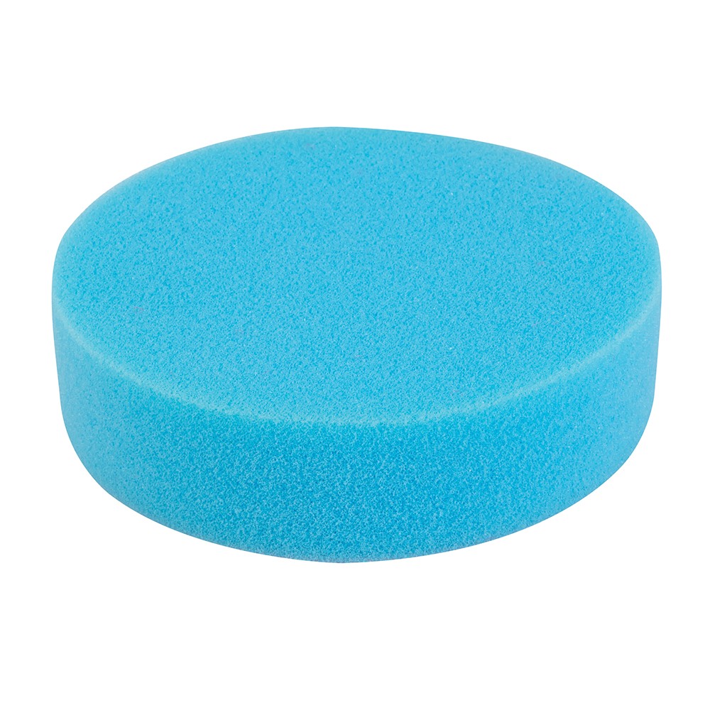 Esponja de pulido autoadherente 150 mm, media, azul