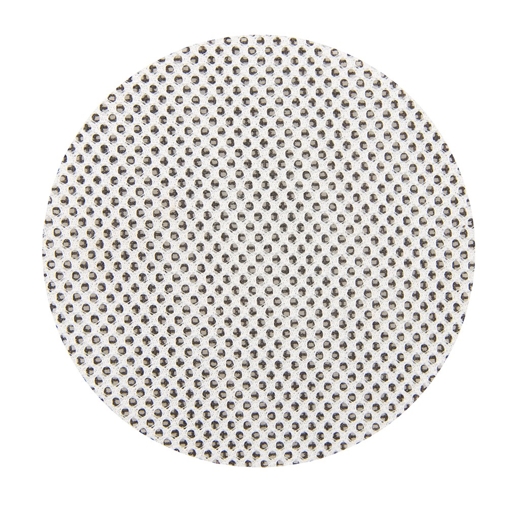 Discos de lija autoadherentes con malla abrasiva 115 mm, 10 piezas 4 x grano 40, 4 x grano 80, 2 x grano 120