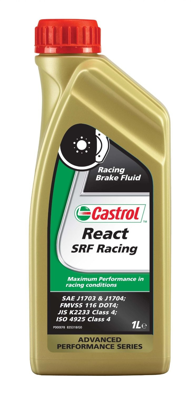 Líquido de frenos Castrol React SRF Racing 1L