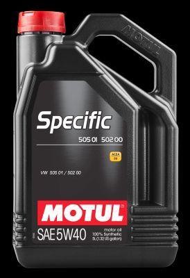 Aceite MOTUL Specific 505.01-502 5W40 5L