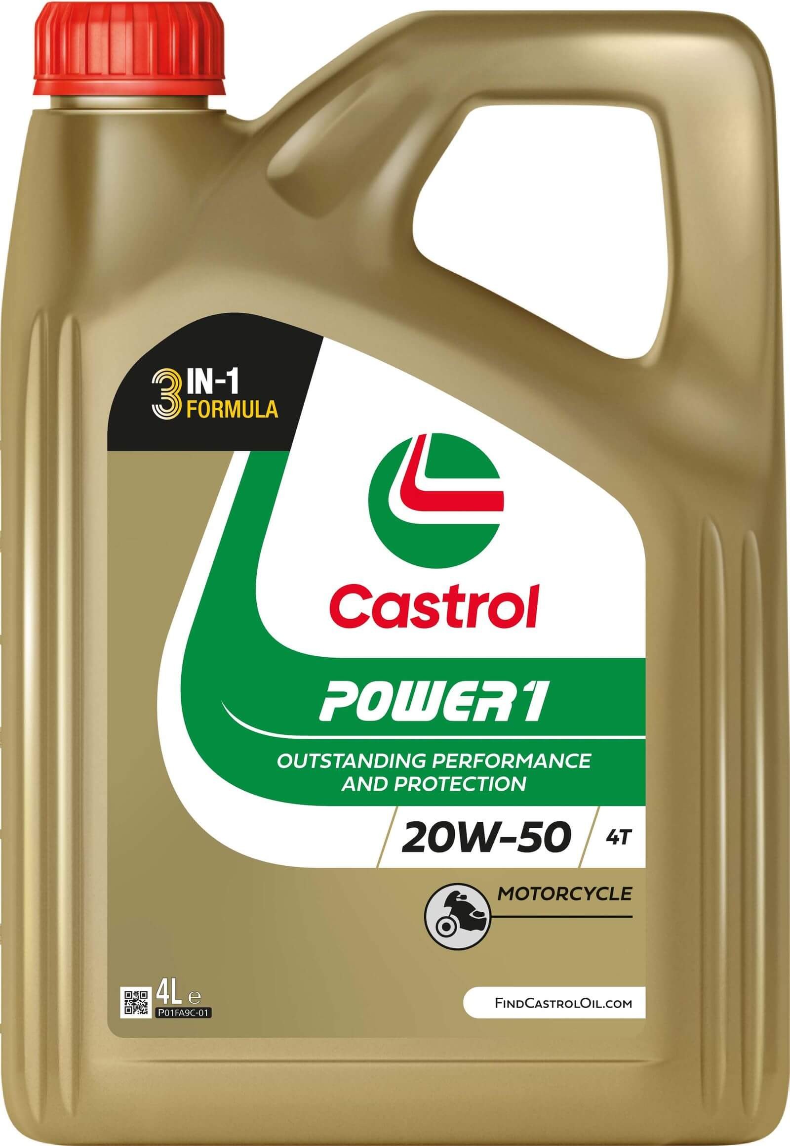 Aceite Castrol Power 1 4T 20W50 4L