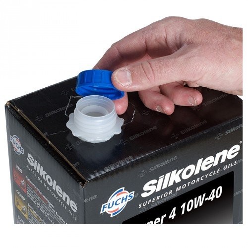 Aceite Silkolene 4T Super 4 10W40 4L (Cubo)