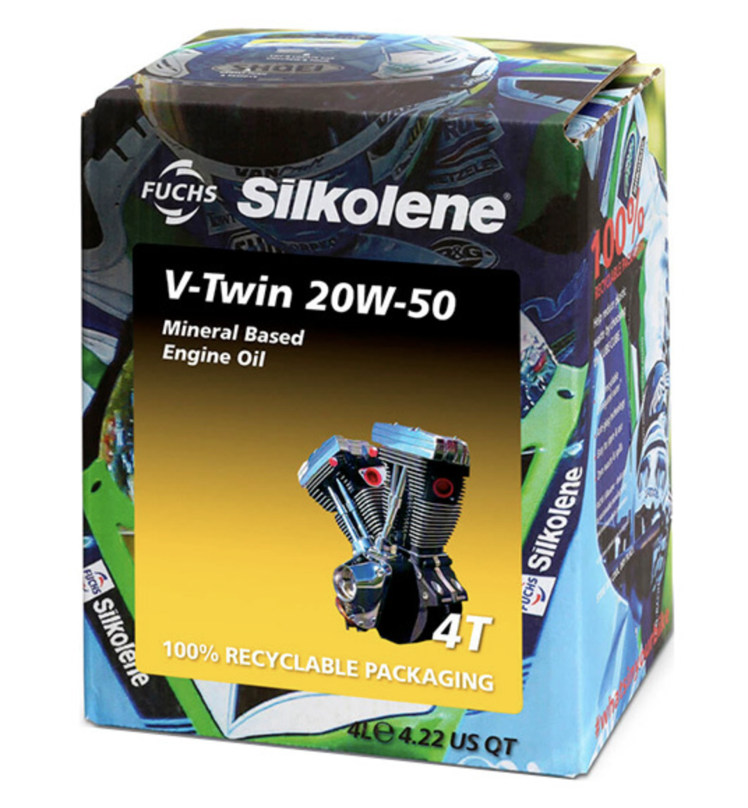 Aceite Silkolene 4T V-TWIN 20W50 4L