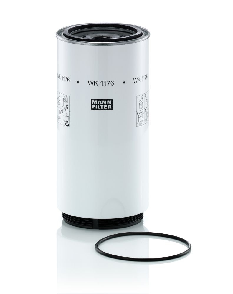Filtro combustible MANN-FILTER WK1176x