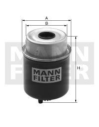 Filtro combustible MANN-FILTER WK8115