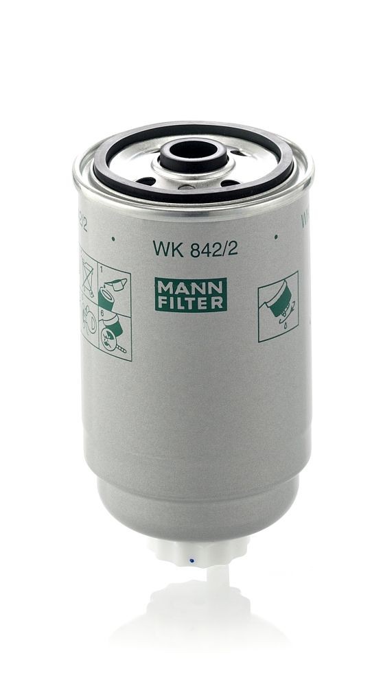 Filtro combustible MANN-FILTER WK842/2