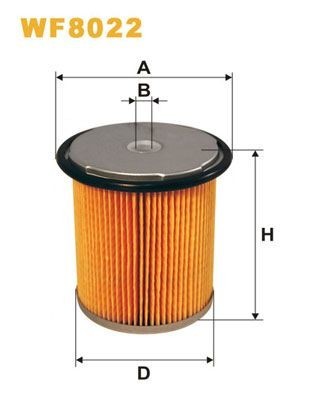 Filtro combustible WIX WF8022