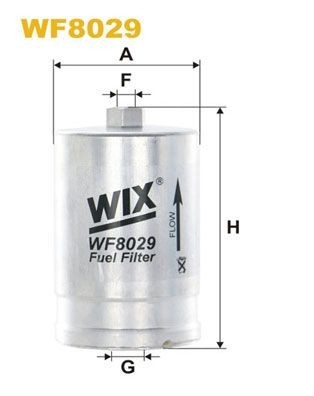 Filtro combustible WIX WF8029