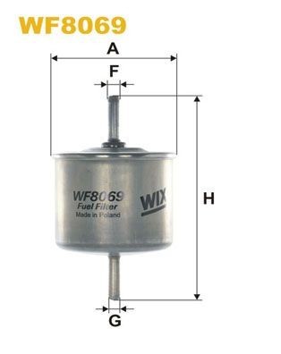Filtro combustible WIX WF8069