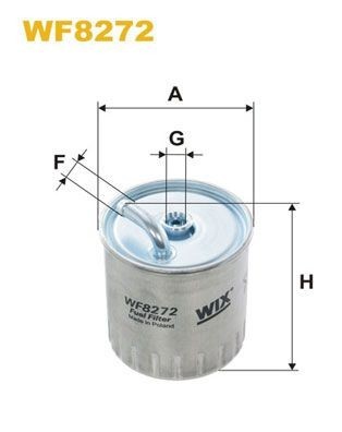 Filtro combustible WIX WF8272