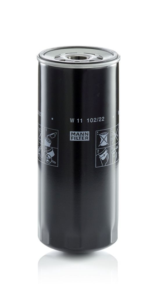 Filtro de aceite MANN-FILTER W11102/22