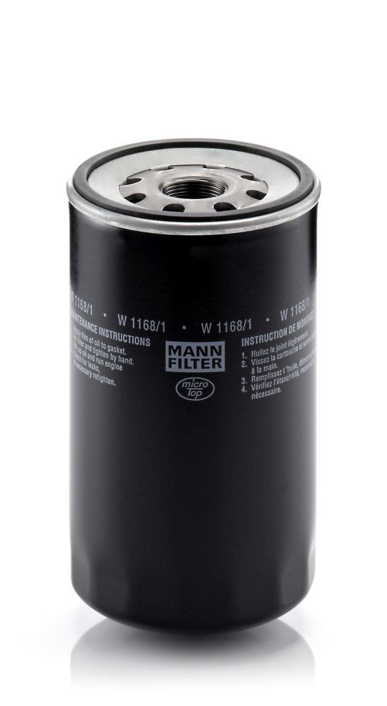 Filtro de aceite MANN-FILTER W1168/1