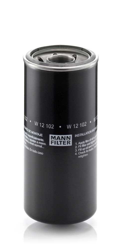 Filtro de aceite MANN-FILTER W12102