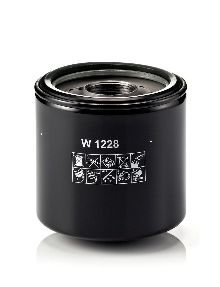 Filtro de aceite MANN-FILTER W1228