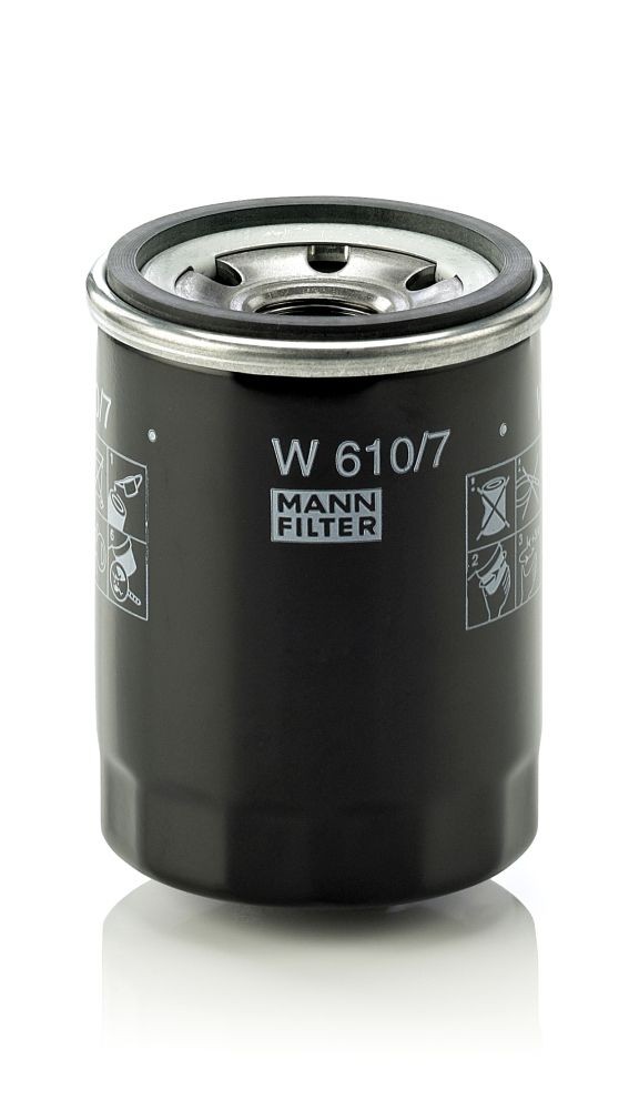 Filtro de aceite MANN-FILTER W610/7
