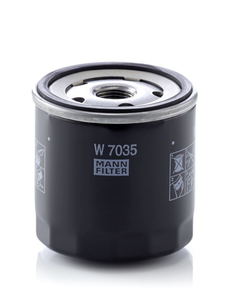 Filtro de aceite MANN-FILTER W7035