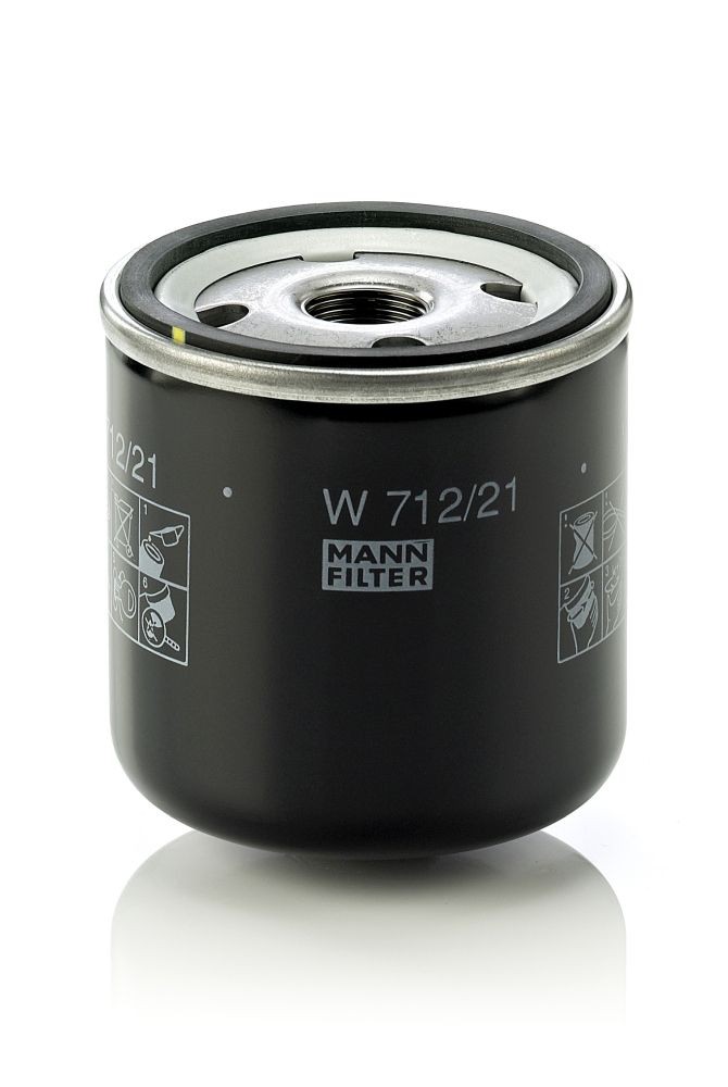 Filtro de aceite MANN-FILTER W712/21