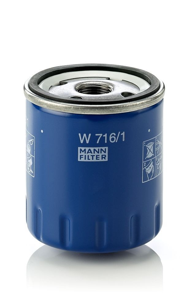 Filtro de aceite MANN-FILTER W716/1 (SUSTITUIDO POR W7058)
