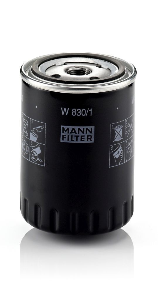 Filtro de aceite MANN-FILTER W830/1