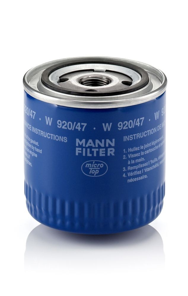 Filtro de aceite MANN-FILTER W920/47