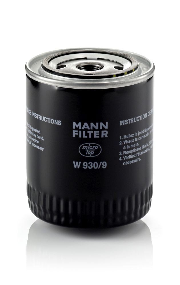 Filtro de aceite MANN-FILTER W930/9