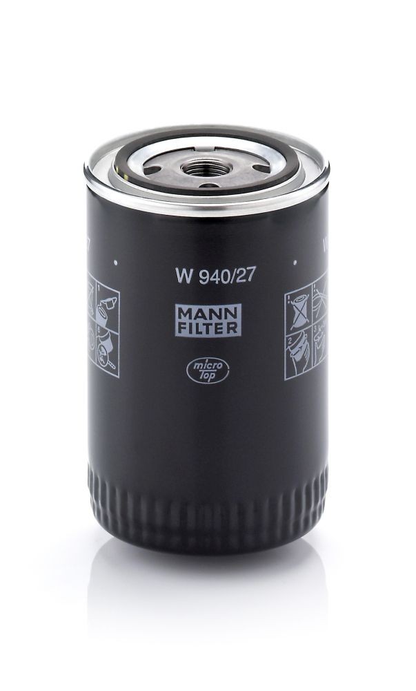 Filtro de aceite MANN-FILTER W940/27