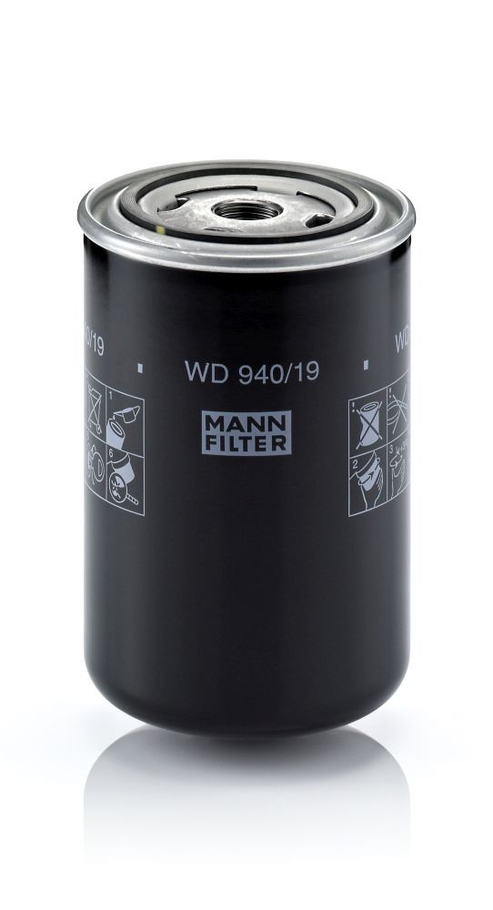 Filtro de aceite MANN-FILTER WD940/19
