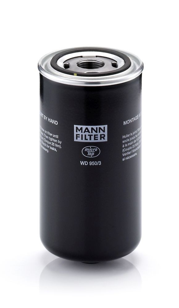 Filtro de aceite MANN-FILTER WD950/3