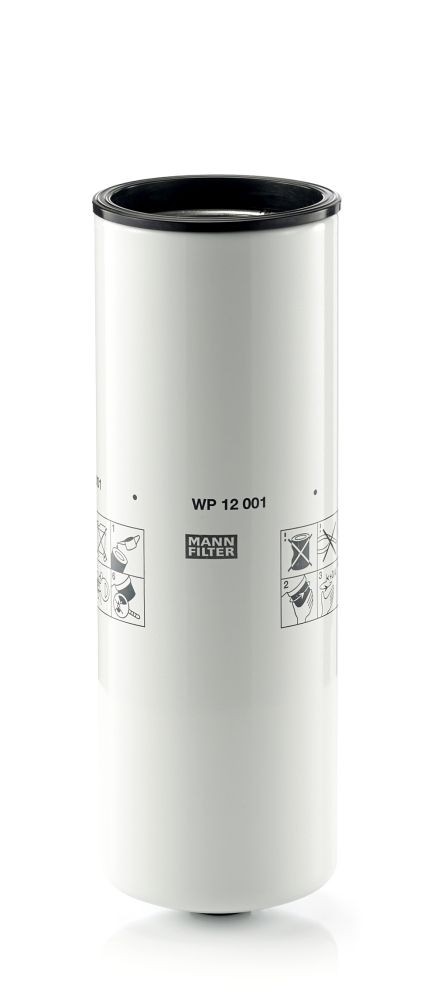 Filtro de aceite MANN-FILTER WP12001