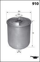 Filtro de aceite MECAFILTER - EHC8503