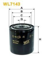 Filtro de aceite WIX WL7143