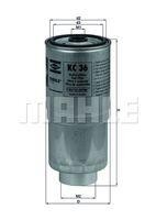 Filtro combustible MAHLE KC36