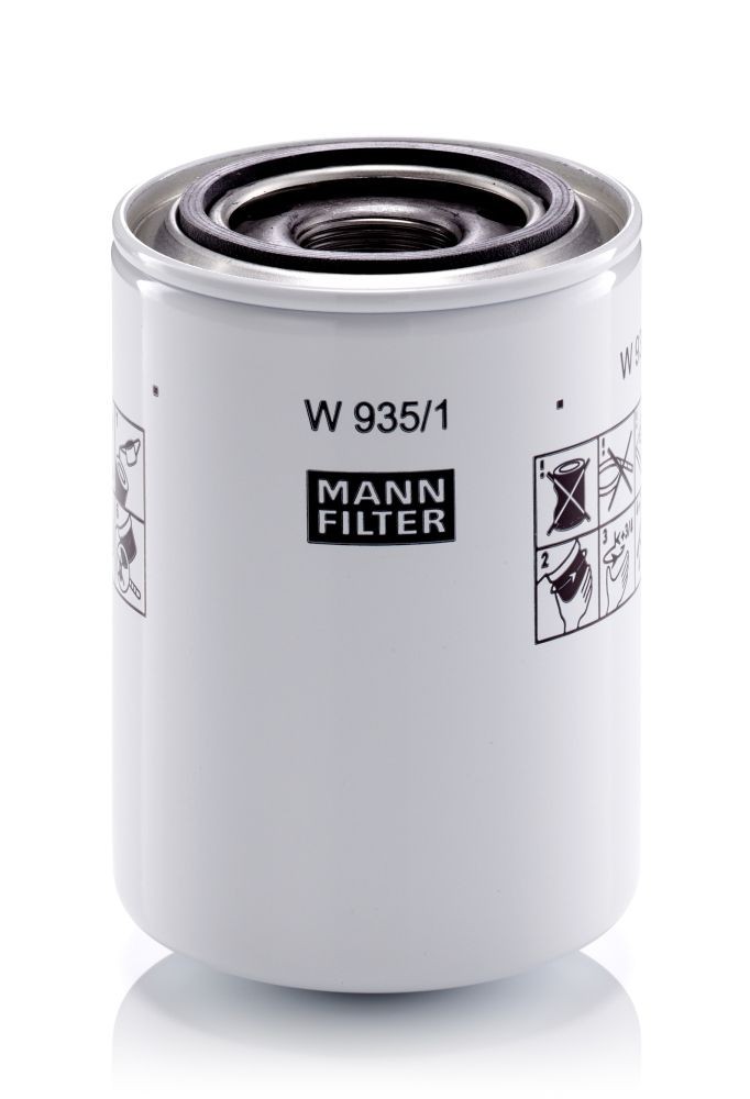 Filtro, sistema hidráulico operador MANN-FILTER W935/1