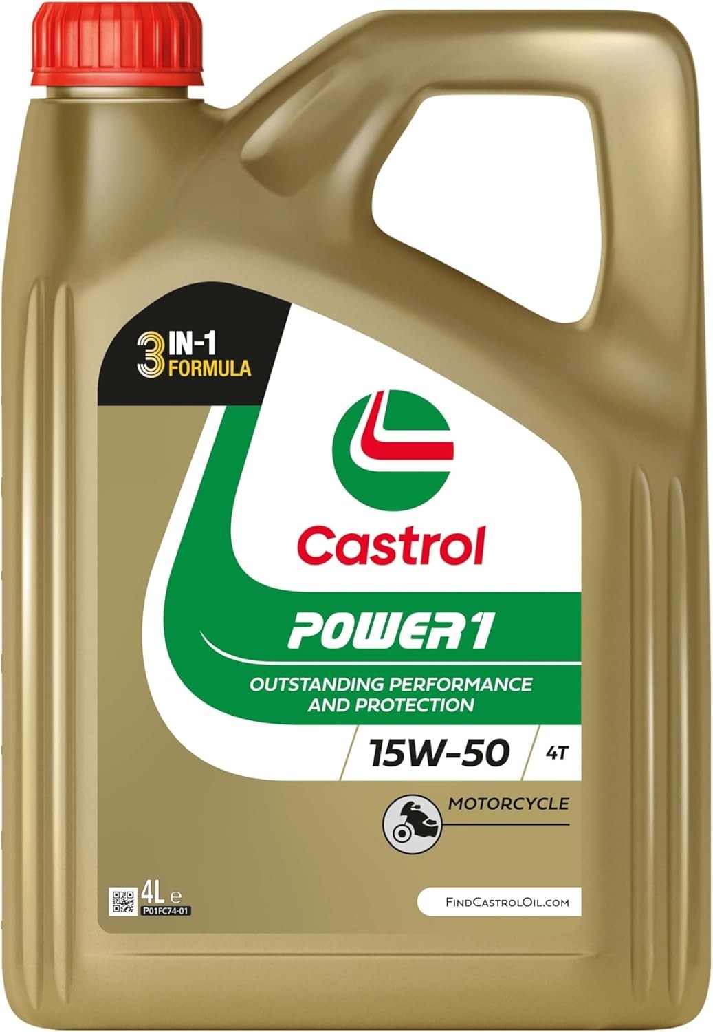 Aceite Castrol Power 1 4T 15W50 4L 