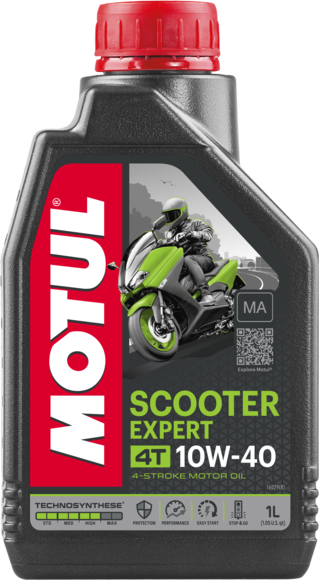 Aceite MOTUL Scooter Expert 4T 10W40 MA 1L