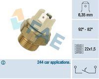 Interruptor de temperatura ventilador del radiador FAE 37020