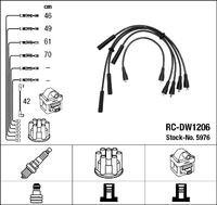 Juego de cables de encendido NGK - RC-DW1206