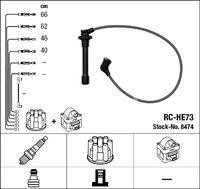 Juego de cables de encendido NGK - RC-HE73