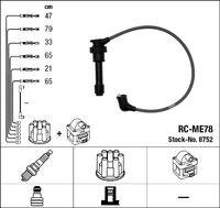 Juego de cables de encendido NGK - RC-ME78