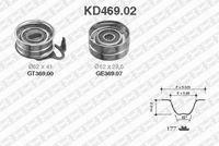Kit de distribución SNR KD46902