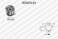 Kit de distribución SNR KD47401