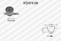 Kit de distribución SNR KD47408