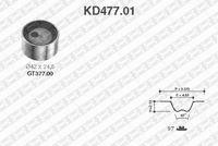 Kit de distribución SNR KD47701