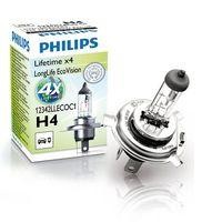 Lámpara Philips H4 12V 60/55W LongLife Eco Vision